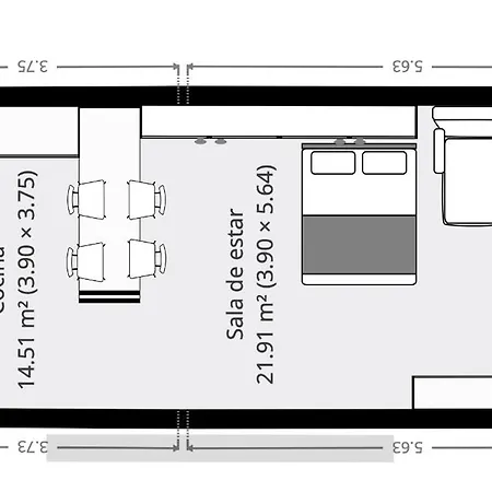 شقة Modern & Elegant Loft بلايا ديل إنغلز